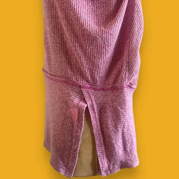 FREE PEOPLE Pullover Top Tunic Relaxed Athleisure Lounge Yoga Balletcore Boho - Picture 3 of 5